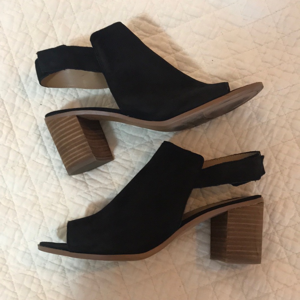 Franco Sarto sandal, black, size 8.5